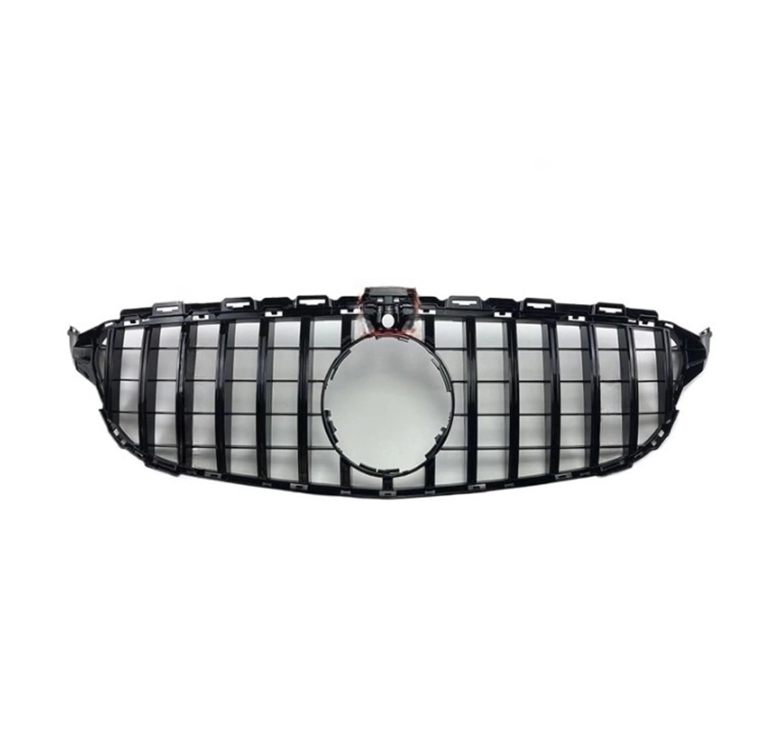 LDFREBCX Diamant-Frontgrillgitter for die Stoßstange, kompatibel mit Mercedes W205 C C205 S205 2014–2021, kompatibel mit C200 C260 C180 C250 C300 AMG Tuning(14-18 Black -Cam) von LDFREBCX