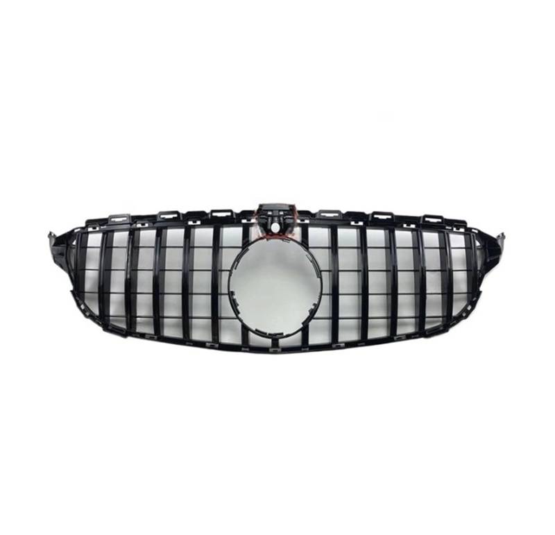 LDFREBCX Diamant-Frontgrillgitter for die Stoßstange, kompatibel mit Mercedes W205 C C205 S205 2014–2021, kompatibel mit C200 C260 C180 C250 C300 AMG Tuning(14-18 Black -Cam) von LDFREBCX