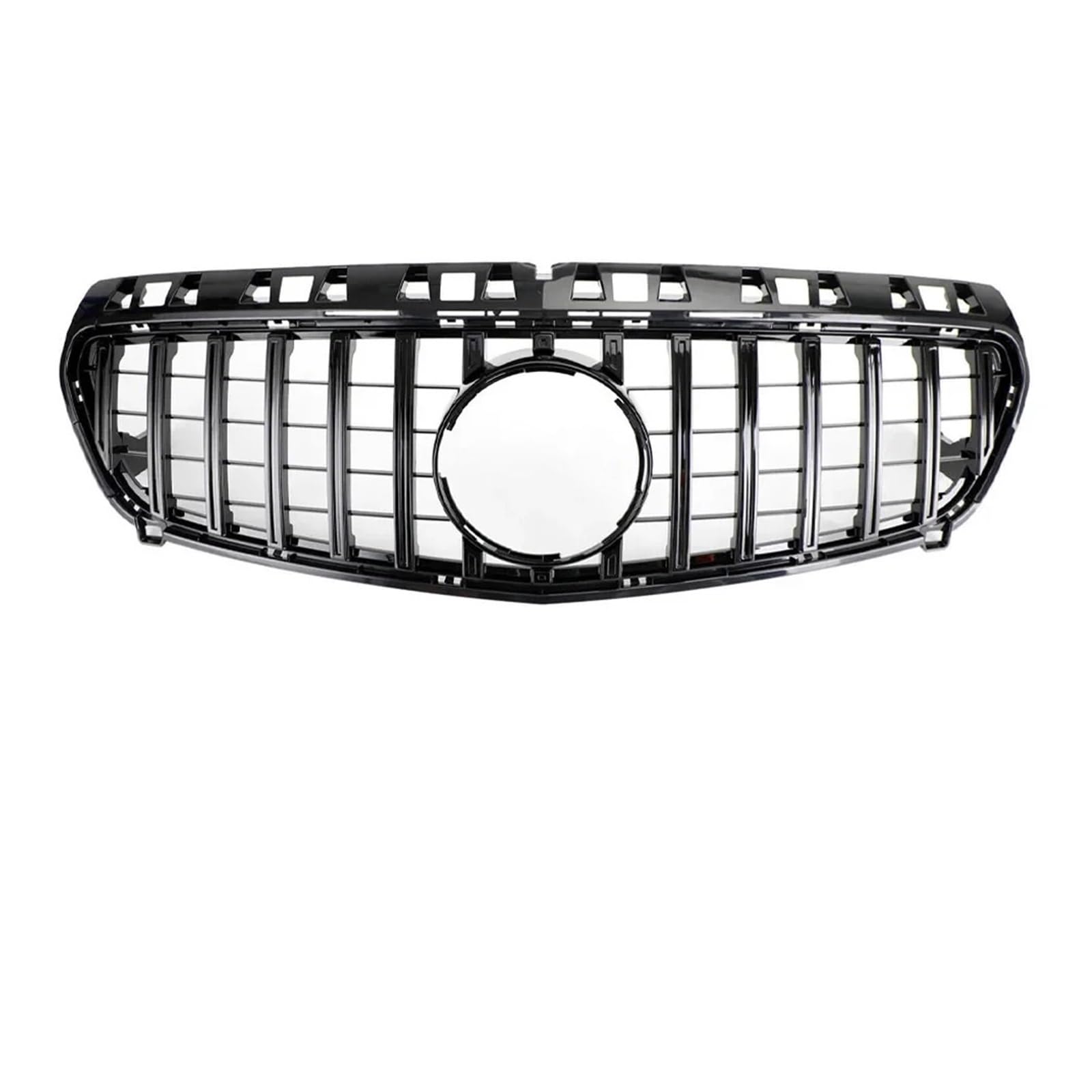 LDFREBCX Diamond GT Fronteinlassgitter Stoßstangengrill Haubengitter Facelift Tuning Kompatibel for Mercedes W176 Benz A A200 A180 A260 A45 2013-2018 Refit(13-15 GT Black) von LDFREBCX