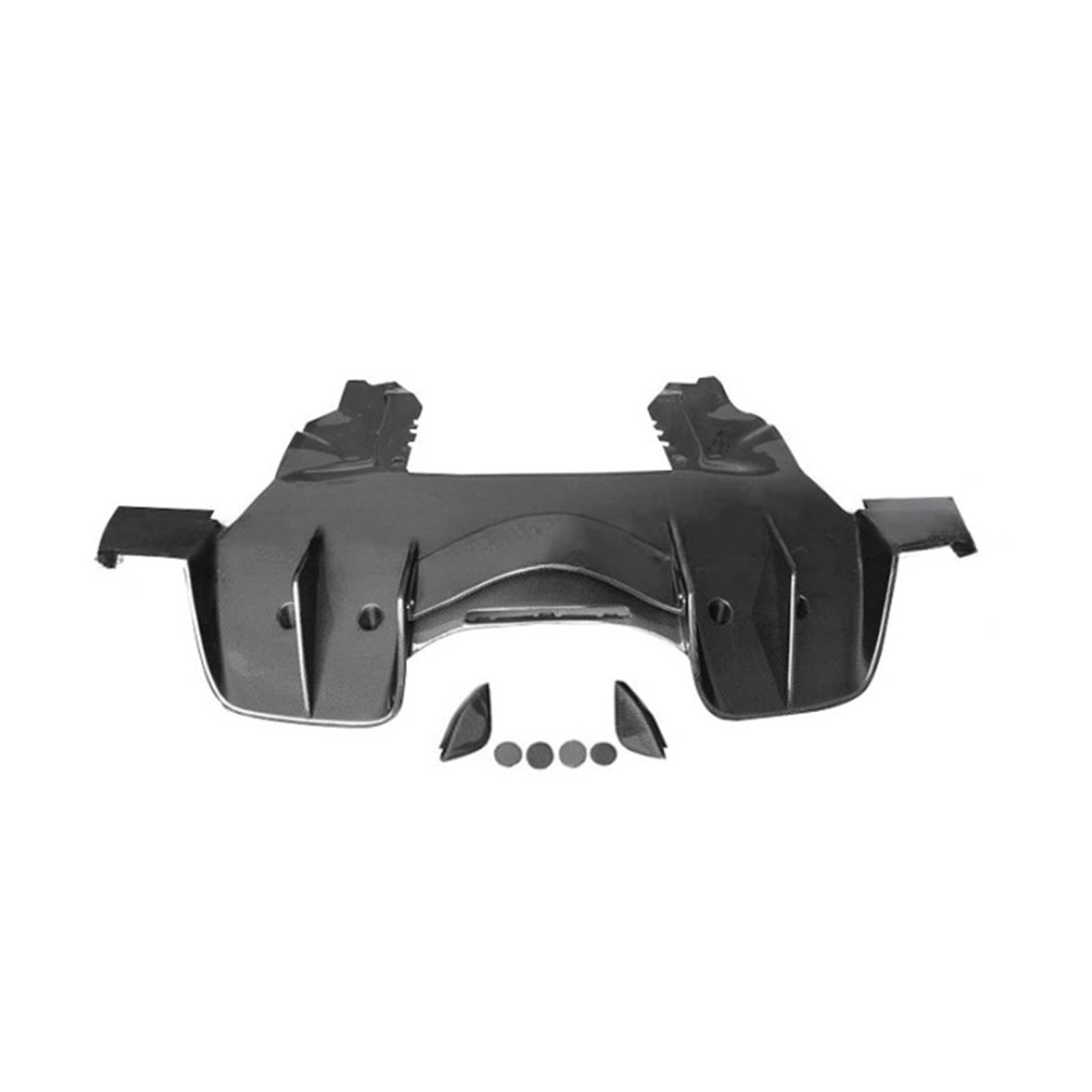 LDFREBCX Dry Carbon Fiber Heckdiffusor Kompatibel for McLaren MP4-12C 650s Stoßfänger Unteren Splitter Auto Stoßstangen Diffusor(MP4-12c) von LDFREBCX