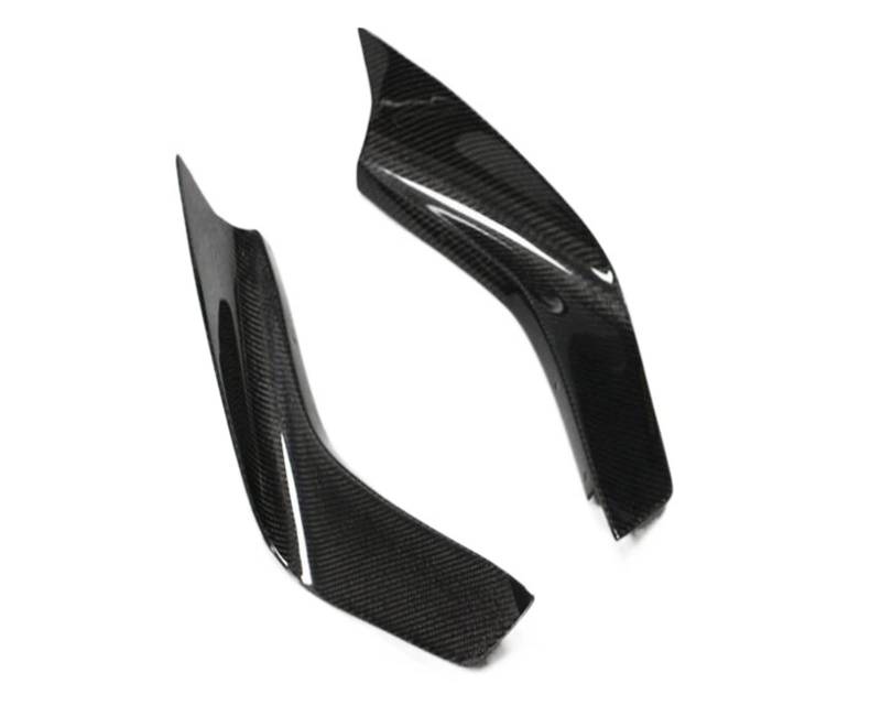 LDFREBCX Echte Carbonfaser-Stoßstange, Frontlippe, Windmesser, Spoiler, Splitter, Diffusorschutz, kompatibel mit Nissan GTR R35 2012–2016, Frontstoßstangen-Splitter, Spoilerverkleidung von LDFREBCX