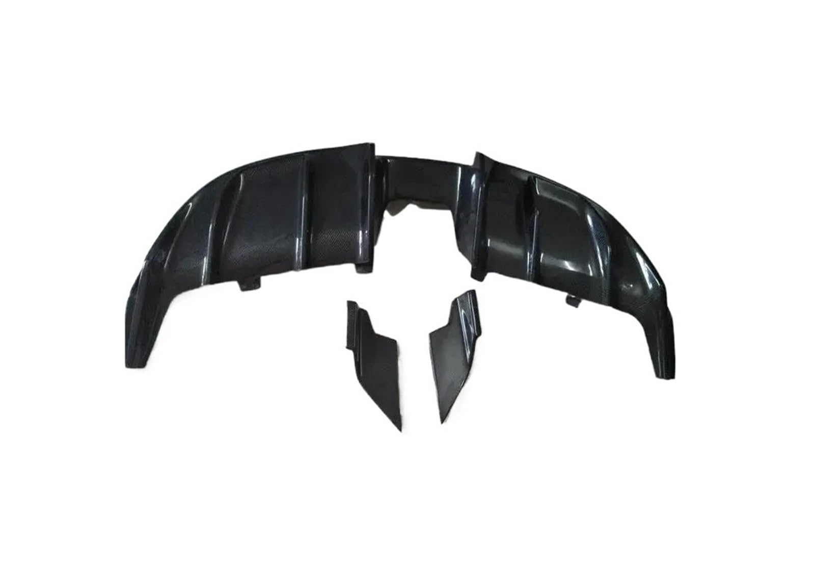 LDFREBCX Echte Kohlefaser-Hintere Kofferraumlippe Stoßstangendiffusor Splitter Schutzabdeckung Kompatibel for Jaguar F-Type for 2015-2019 LDFREBCX Echte Kohlefaser-Hintere Kofferraumlippe Stoßstangendiffusor Splitter Schutzabdeckung Kompatibel for Jaguar F-Type for 2015-2019 von LDFREBCX