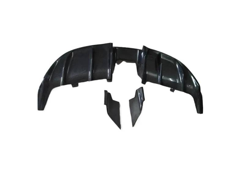 LDFREBCX Echte Kohlefaser-Hintere Kofferraumlippe Stoßstangendiffusor Splitter Schutzabdeckung Kompatibel for Jaguar F-Type for 2015-2019 von LDFREBCX