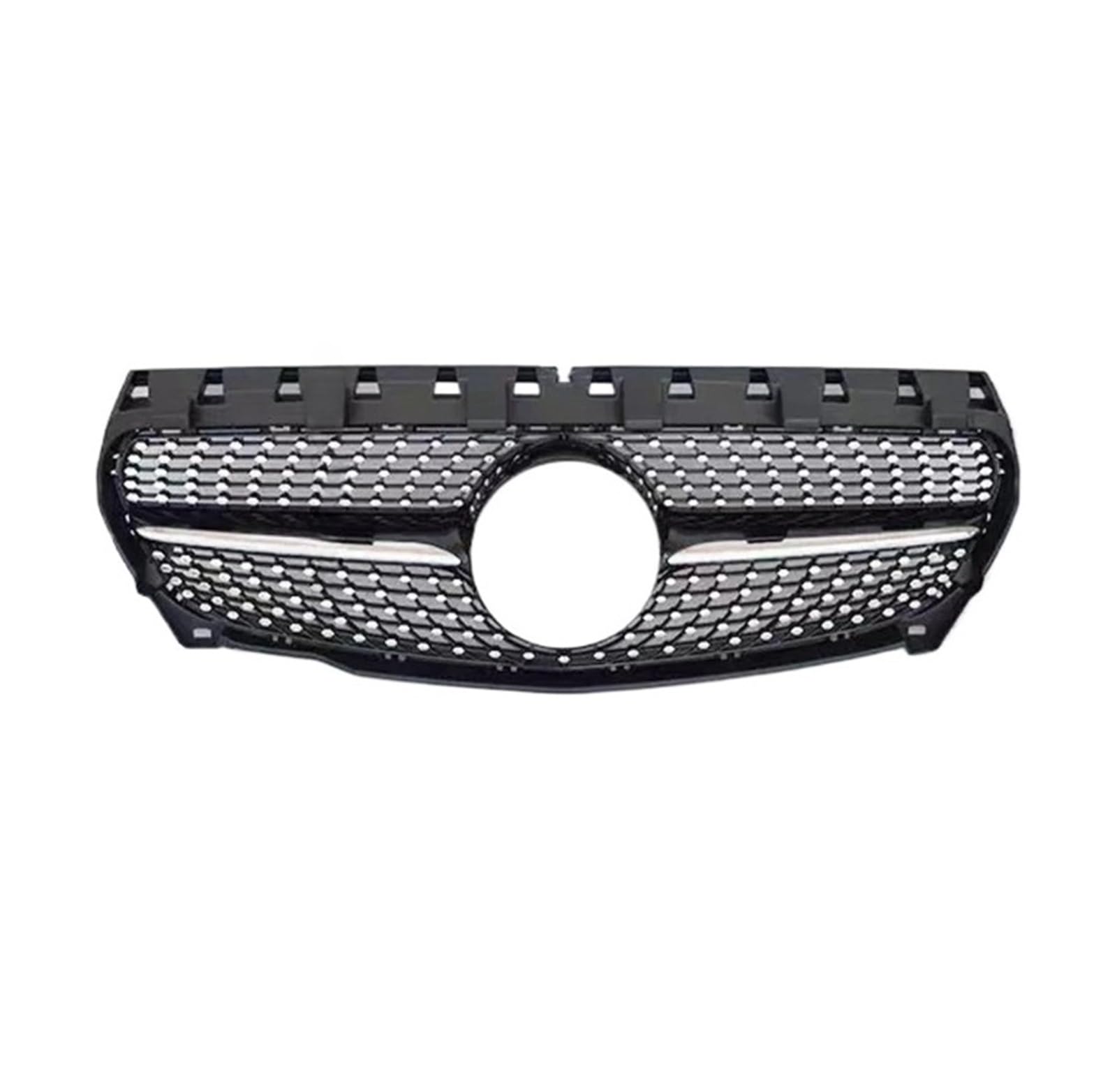 LDFREBCX Facelift Tuning Frontgrill Stoßstangengrill GT Diamond Mesh Kompatibel for Mercedes Benz CLA C117 W117 C118 W118 2013-2022 180 200 220 Kompatibel for CLA260(C117 Diamond Black) von LDFREBCX
