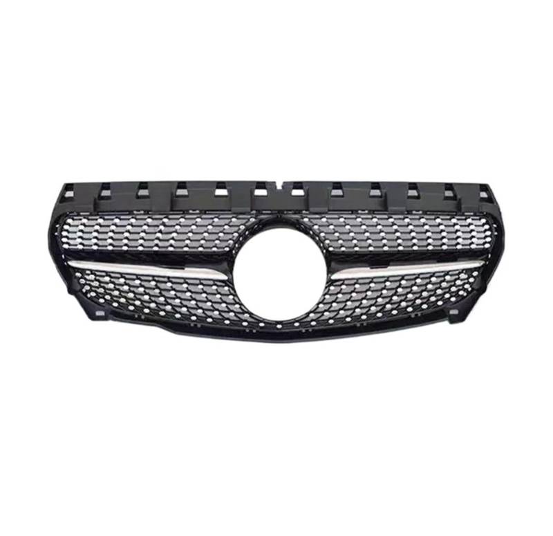 LDFREBCX Facelift Tuning Frontgrill Stoßstangengrill GT Diamond Mesh Kompatibel for Mercedes Benz CLA C117 W117 C118 W118 2013-2022 180 200 220 Kompatibel for CLA260(C117 Diamond Black) von LDFREBCX