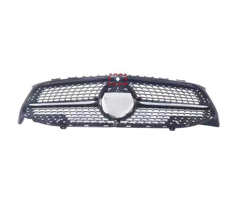 LDFREBCX Facelift Tuning Frontgrill Stoßstangengrill GT Diamond Mesh Kompatibel for Mercedes Benz CLA C117 W117 C118 W118 2013-2022 180 200 220 Kompatibel for CLA260(C118 Dia Black-Hole) von LDFREBCX