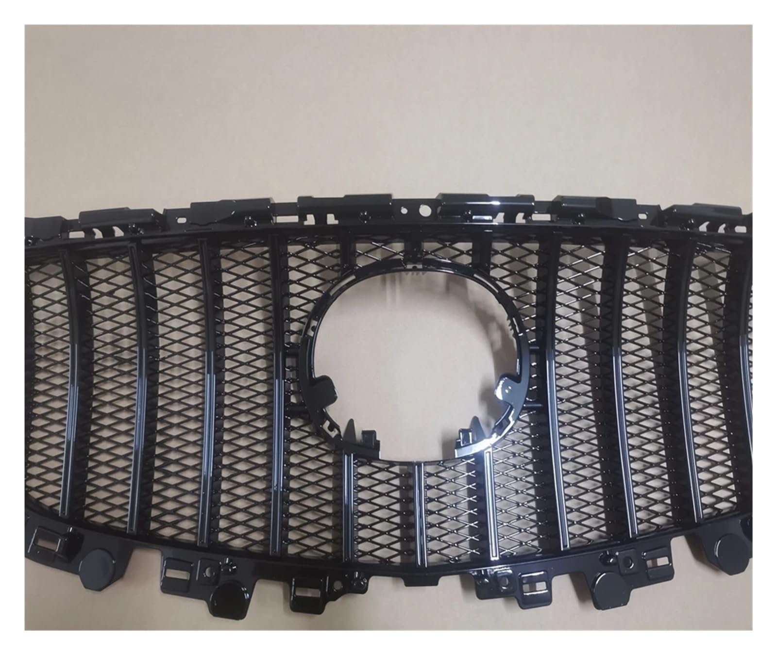 LDFREBCX Front Racing Grille MESH STOßSTANGE Maske Abdeckung Grills FIT Kompatibel for Mazda CX-5 CX5 CX8 CX-8 for 2017-2020 AUßEN ZUBEHÖR(Black) von LDFREBCX