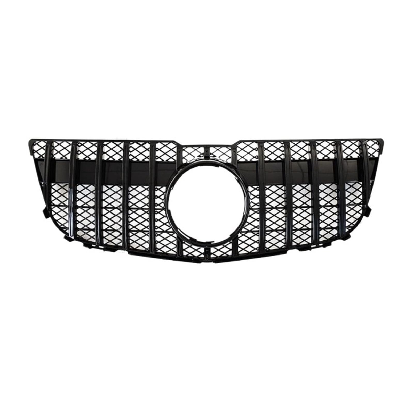 LDFREBCX Frontgrill Racing Grill Kompatibel for Mercedes Benz GLK X204 2008-2012 2013-2015 Trim Haube Mesh Tuning(2013-2015 GT Black) von LDFREBCX