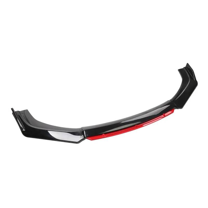 LDFREBCX Frontschürze Lippe Kinn Spoiler Splitter Diffusor Kompatibel for Toyota 86 GT 2017-2020 Trim Air Dam Canard Splitter(Gloss Black and Red) von LDFREBCX