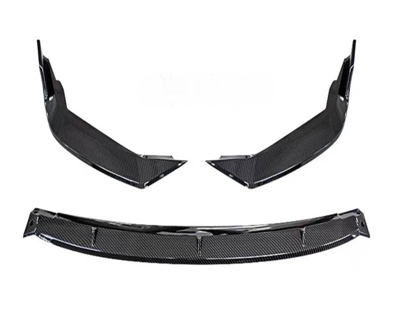 LDFREBCX Frontspoiler Kompatibel for Toyota Corolla 2019 2020 2021 Lippe Kinn Diffusor Deflektor Carbon Fiber Look Außen Trim(CF Look) von LDFREBCX