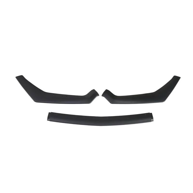 LDFREBCX Frontspoilerlippe Seitensplitter Deflektor Kompatibel for Mustang GT 2018-2021 Frontschürzenbrettschutz Autozubehör(Matte Black) von LDFREBCX