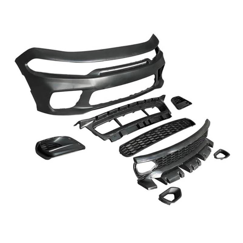 LDFREBCX Frontstoßstange Frontlippe Ohne Kompatibel for SRT 2021 Kompatibel for Dodge Charger 2015+ Nebelscheinwerferloch Autostoßstange von LDFREBCX