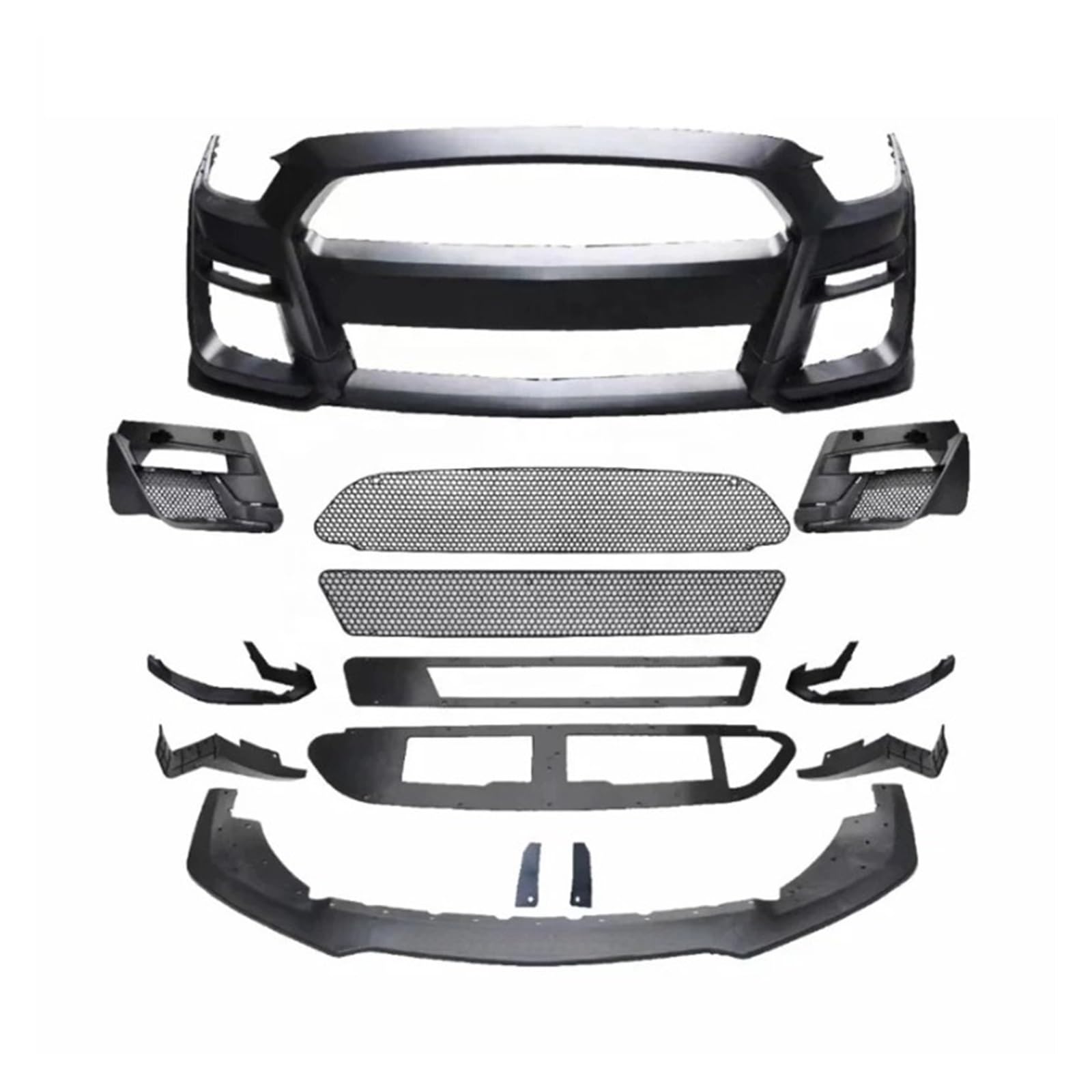 LDFREBCX Frontstoßstange-Look Kompatibel for Mustang 2015-2017 Jahr Upgrade Frontstoßstange Autostoßstangen Body Kit LDFREBCX Frontstoßstange-Look Kompatibel for Mustang 2015-2017 Jahr Upgrade Frontstoßstange Autostoßstangen Body Kit von LDFREBCX