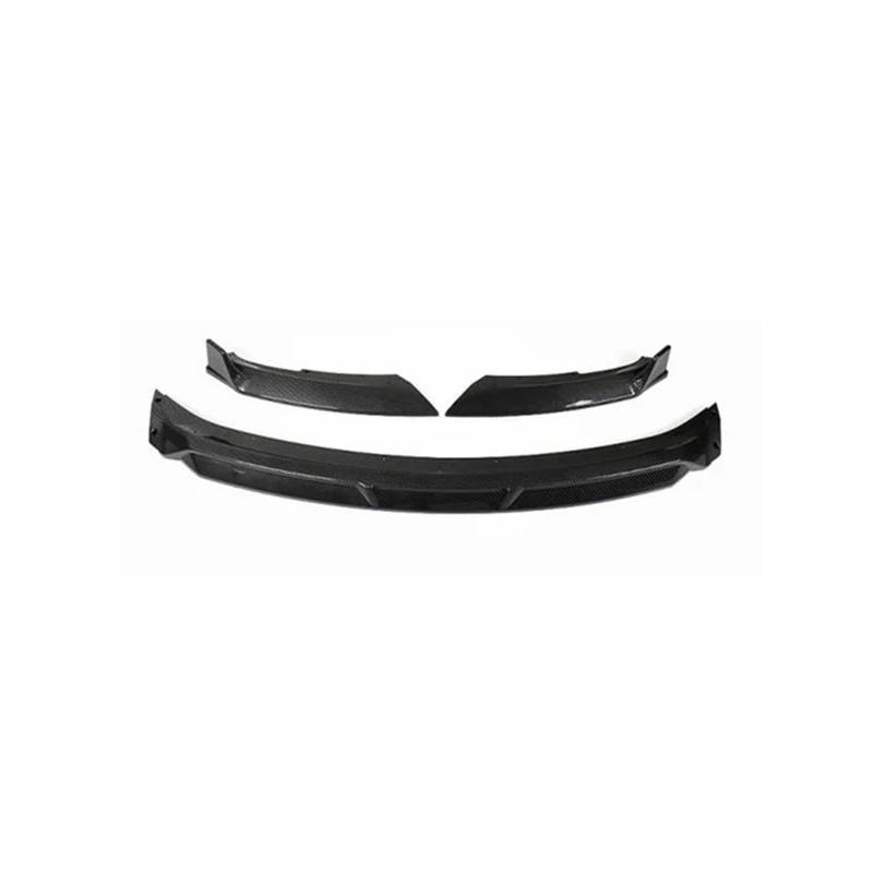 LDFREBCX Frontstoßstangen-Splitterlippe kompatibel mit BYD Seal EV 2022–2024, schwarzer Carbon-Kinnspoiler-Diffusorschutz(Carbon Printing) von LDFREBCX