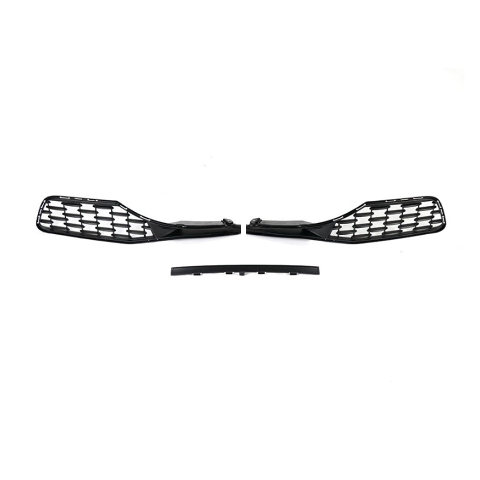 LDFREBCX Frontstoßstangengrill Kompatibel for Maserati Quattroporte 2017-2022 673006996 673007007 670119722 Grillstoßstange(Kit) von LDFREBCX