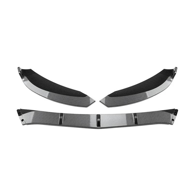 LDFREBCX Frontstoßstangenlippensplitter-Diffusor Kompatibel for Mercedes C-Klasse W205 C180 C200 260 2015-2018 AMG Spoiler Stoßstangenschutz(Carbon Look) von LDFREBCX
