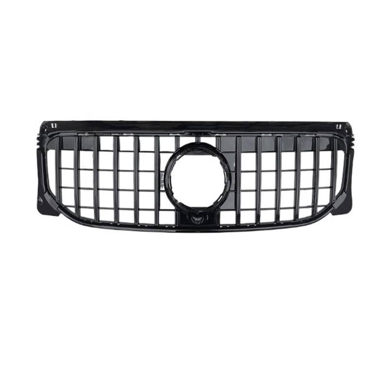 LDFREBCX GT Diamond Frontgrill Stoßstangeneinlassgitter Haubengitter Kompatibel for Mercedes Benz GLB X247 W247 2019-2022 220 250 AMG Line Tuning(GT Black) von LDFREBCX