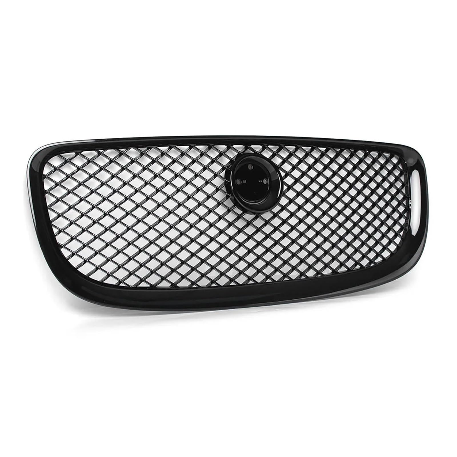 LDFREBCX Glänzend schwarzer Kühlergrill for die vordere Stoßstange, Wabengitter-Grill mit Logo, kompatibel for Jaguar XJ for 2010–2015, mit Emblem LDFREBCX Glänzend schwarzer Kühlergrill for die vordere Stoßstange, Wabengitter-Grill mit Logo, kompatibel for Jaguar XJ for 2010–2015, mit Emblem von LDFREBCX