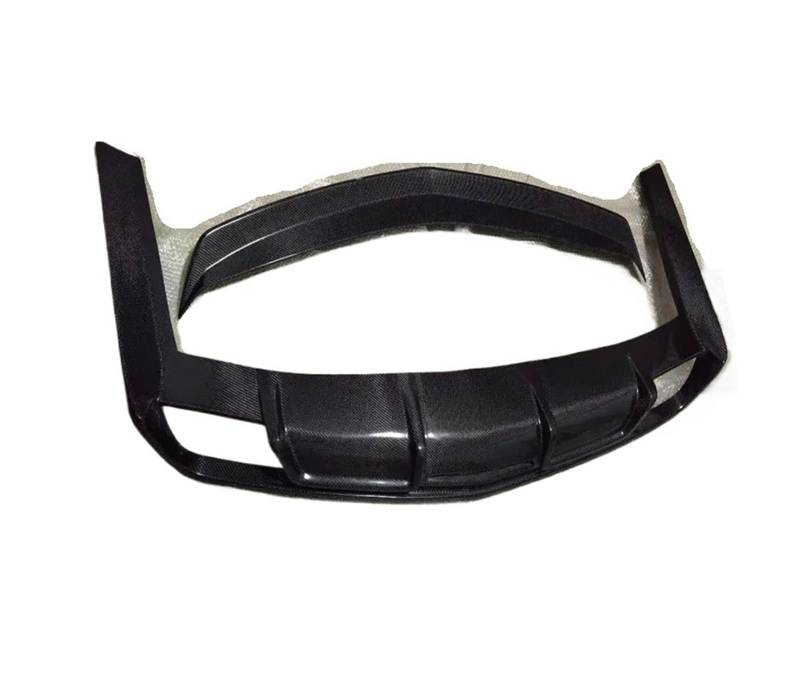 LDFREBCX Heckspoiler-Diffusordeckel, kompatibel mit Cadillac Cts 2014 2015 2016, Kofferraum-Türspoilerlippe, echte Kohlefaser, Heckspoilerlippe(Spoiler Diffuser) von LDFREBCX