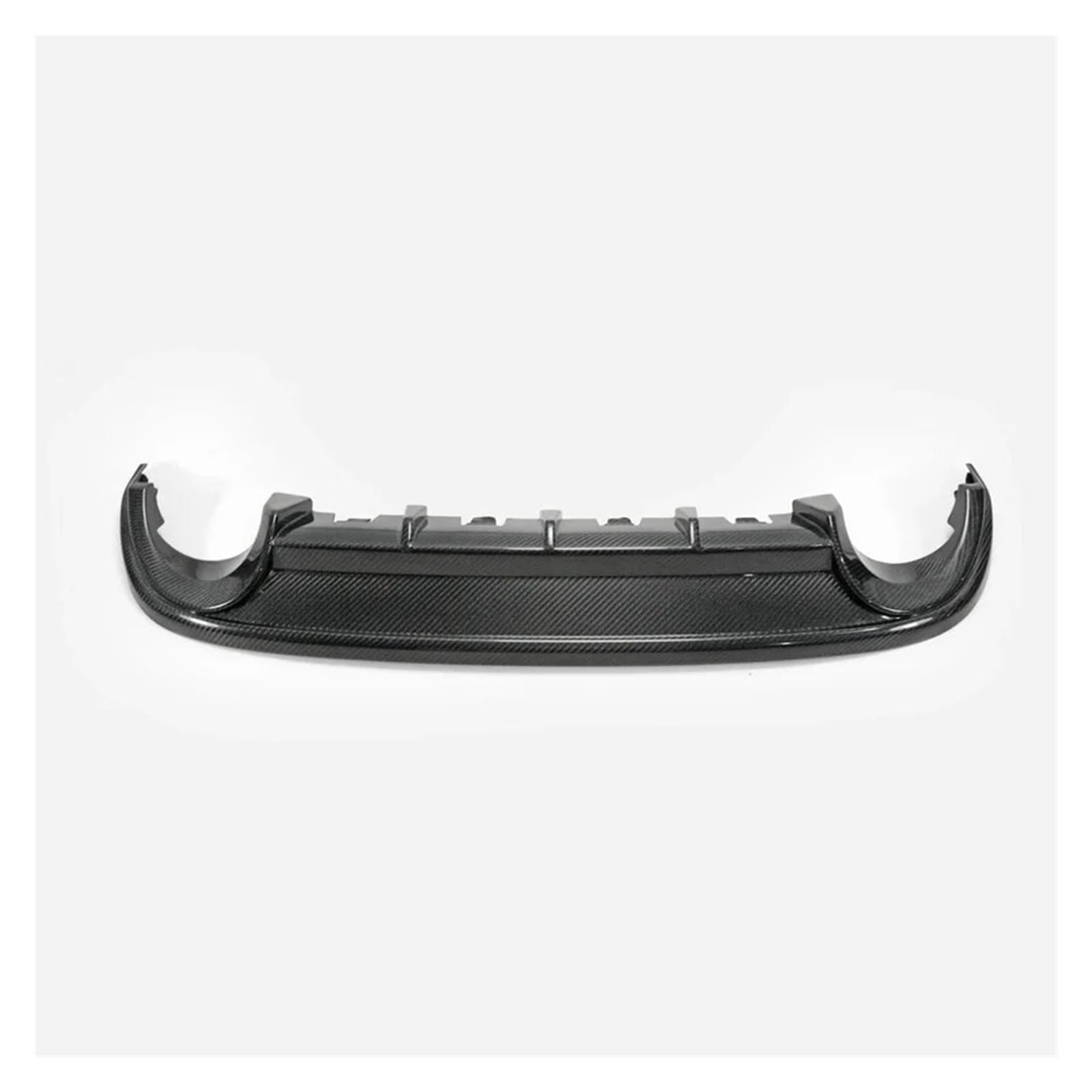 LDFREBCX Heckspoilerlippe kompatibel for Mazda MX5 Roadster Miata NC 1 2 3 Carbon Fiber Heckdiffusor (Doppelauspuffausgang, Stoßstange) Stoßstangensplitter von LDFREBCX