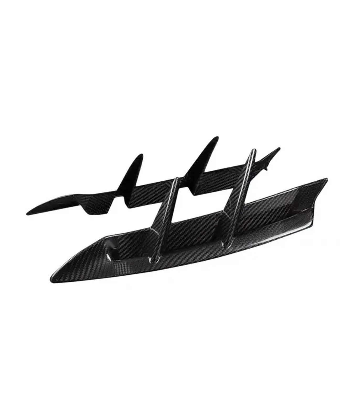 LDFREBCX Heckstoßstangenverkleidungen Kompatibel for Toyota Supra A90 MK5 GR 2019-2024 Echte Kohlefaser/Schwarze Kofferraum-Luftmesser-Spoiler-Heckverkleidung(Carbon Fiber) von LDFREBCX