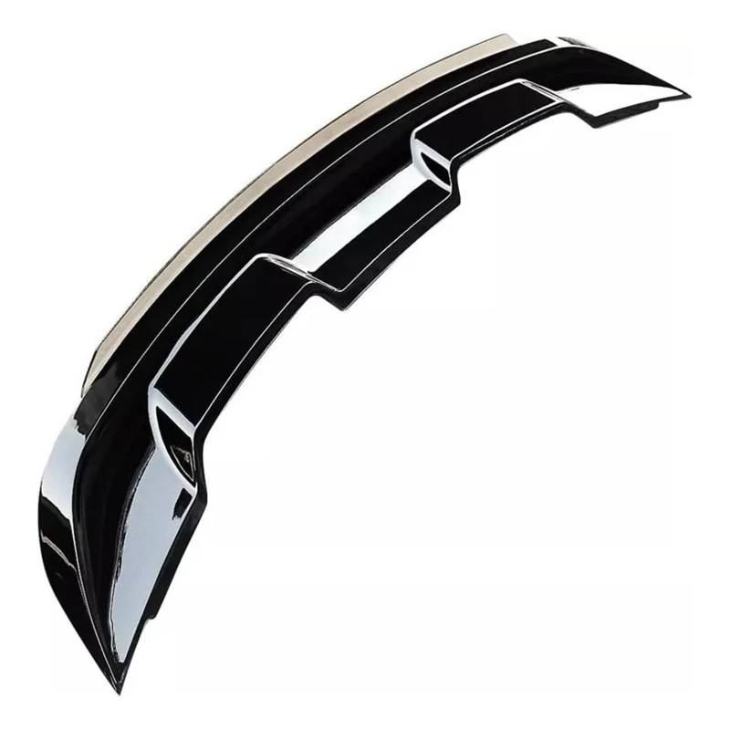 LDFREBCX Hinten Boot Trunk Lip Kompatibel for Mustang 2015-2023 Heckspoiler Flügel Glänzend Schwarz Spoiler Gurney Flap Wicker Bill(Bright Black) von LDFREBCX