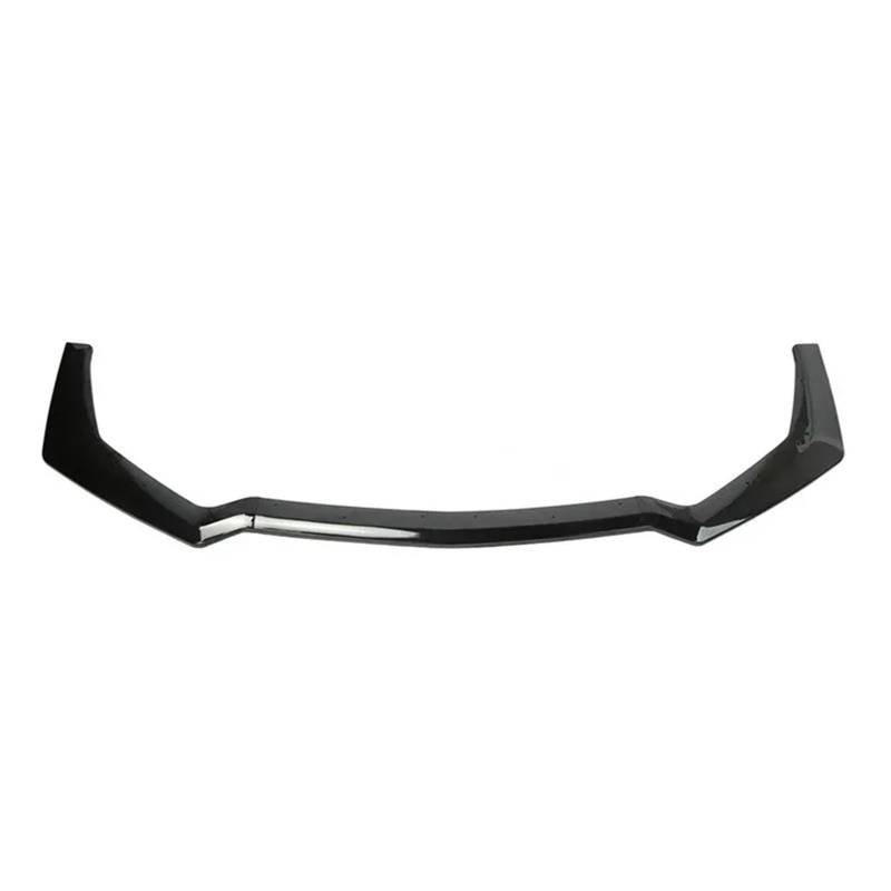 LDFREBCX Kompatibel for GT Style Auto Frontstoßstangenlippe Kompatibel for Mustang 2018-2020 Splitter Spoiler Anti Scratch Diffusor Lip Trim Air Dam(Glossy black1) von LDFREBCX