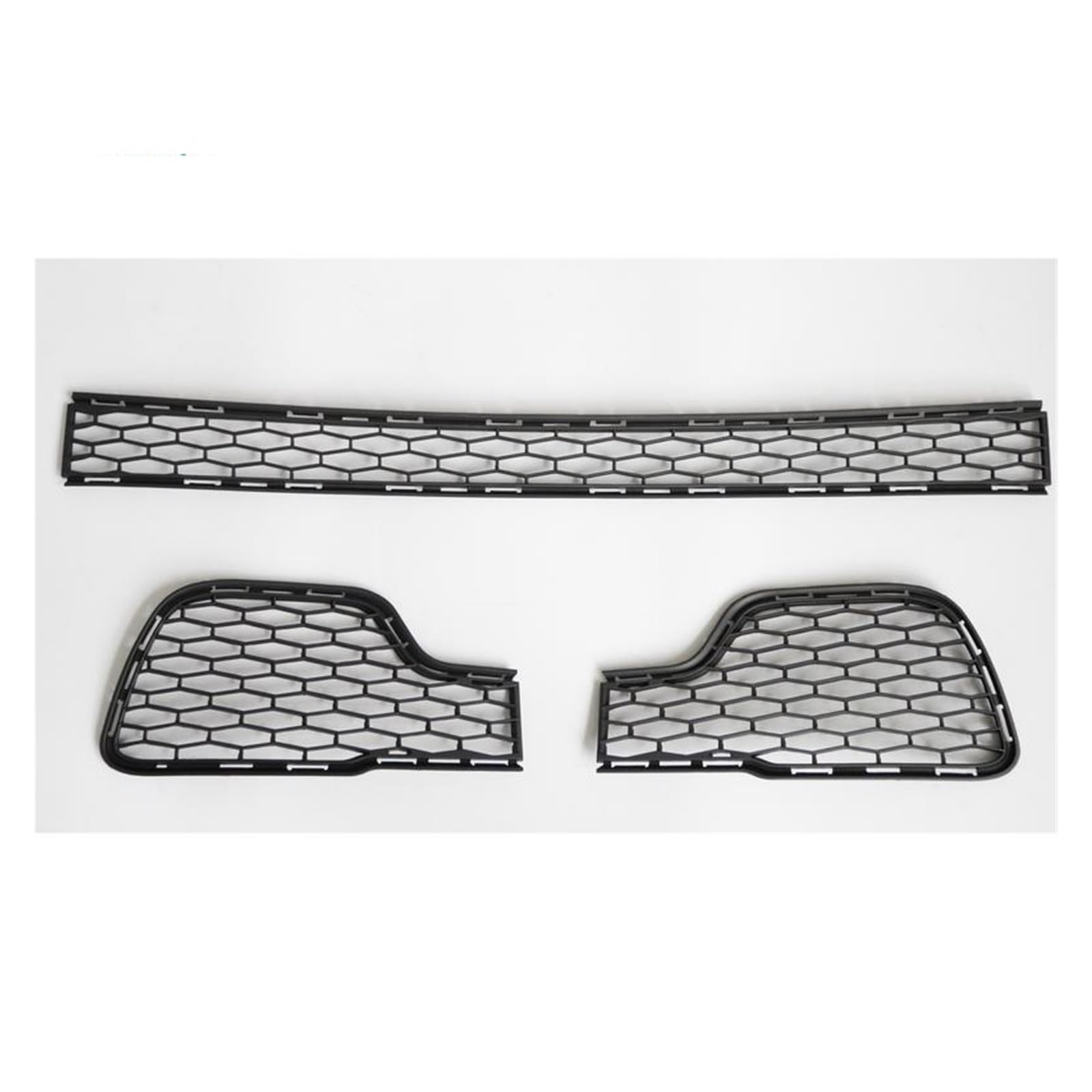 LDFREBCX Kompatibel for Maserati Ghibli 2014-2017 Frontstoßstangengrill-Set, unterer Kühlergrill 670010773, 670010766, 670019835(Set) von LDFREBCX