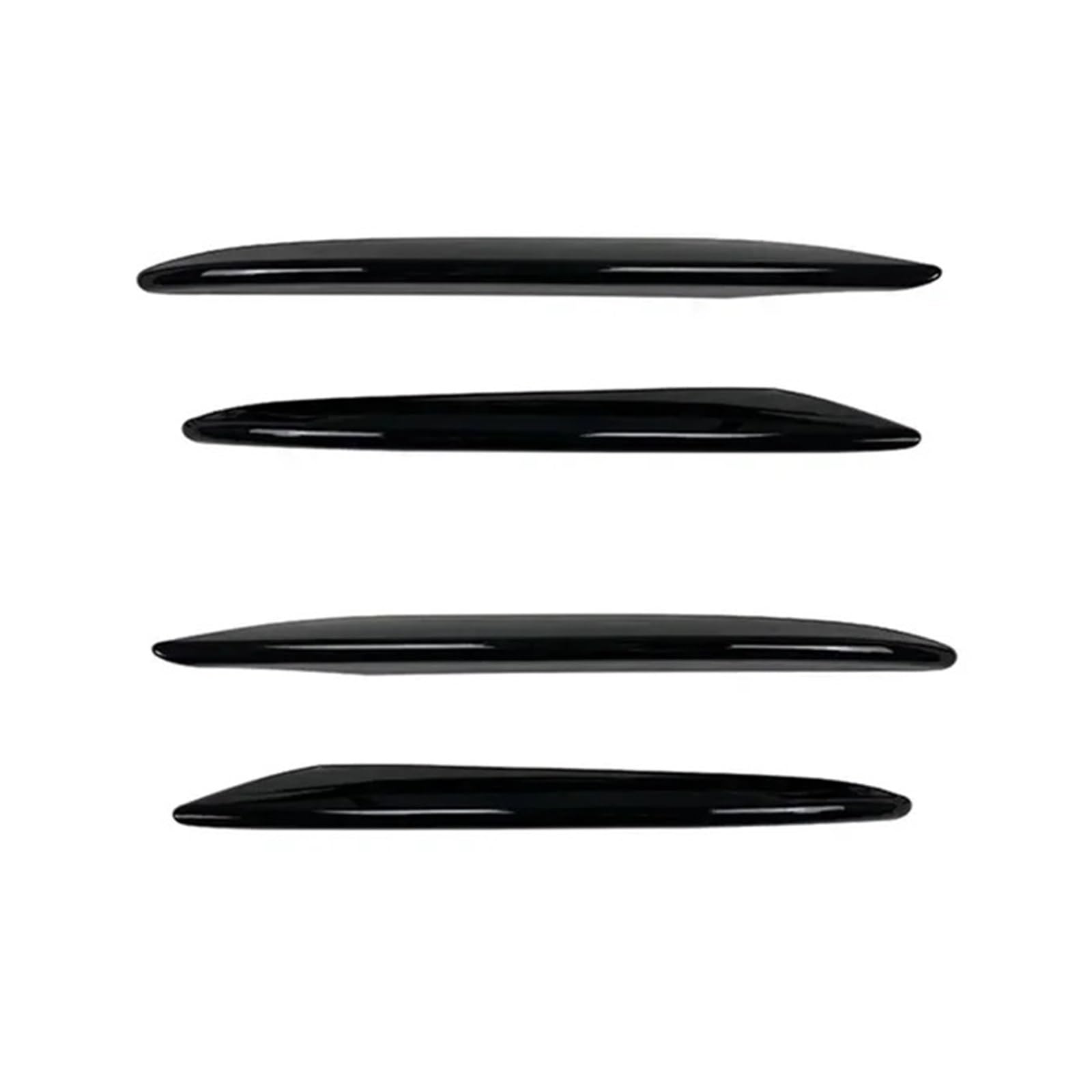 LDFREBCX Kompatibel for Mercedes Benz E-Klasse W213 Auto Frontstoßstange Lip Splitter Nebelscheinwerfer Trim for AMG LINE 4-TÜRER Limousine/Kombi(Black Down) von LDFREBCX