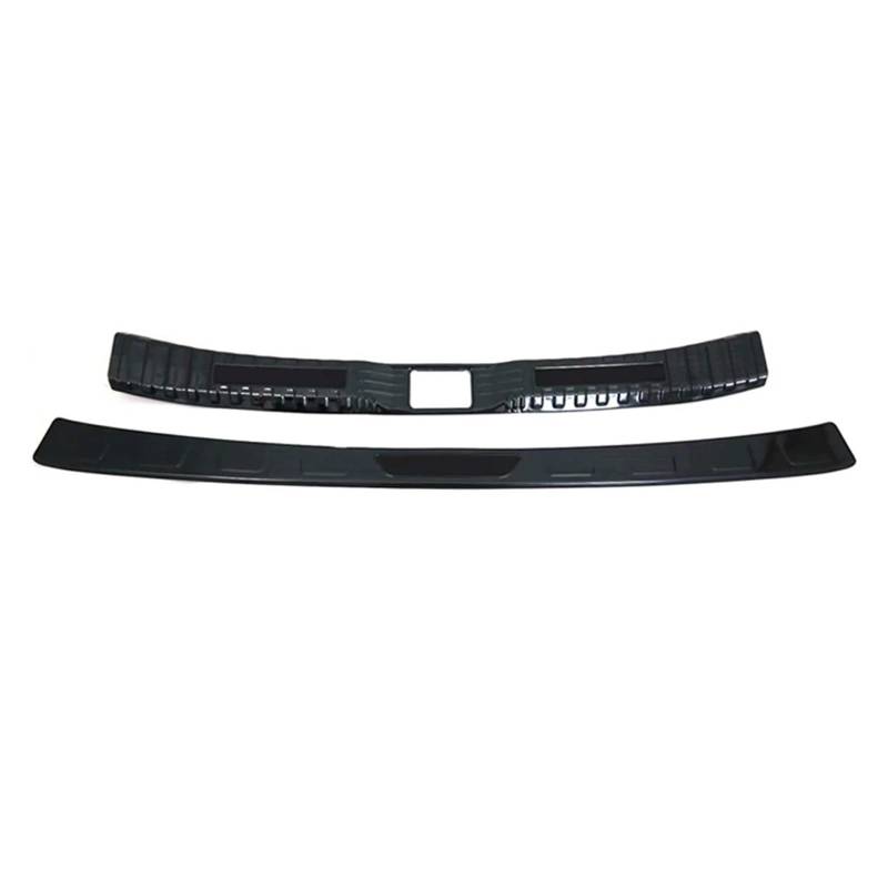LDFREBCX Kompatibel for Toyota RAV4 2019-2024 Silber Schwarz Hinten Stamm Innen Außen Stoßstange Platte Skid Protector Schutz Abdeckung(Black) von LDFREBCX