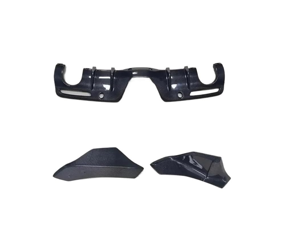 LDFREBCX Kompatibel for Toyota Supra A90 2019-2022 Carbon Fiber Front Lip Heckdiffusor Seitenschweller Kofferraumspoiler Body Kit Autozubehör(Rear Diffuser) von LDFREBCX