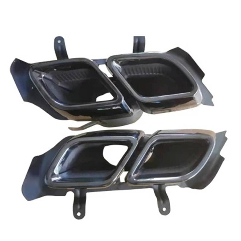 LDFREBCX Kompatibel mit Cadillac Atsl CT4 CT5 CT6, modifizierten Teilen, Spoiler, Lippe, V-Schwanzgeräuschen, Heckstoßstange aus Kohlefaser(V-Tail Nozzle) von LDFREBCX