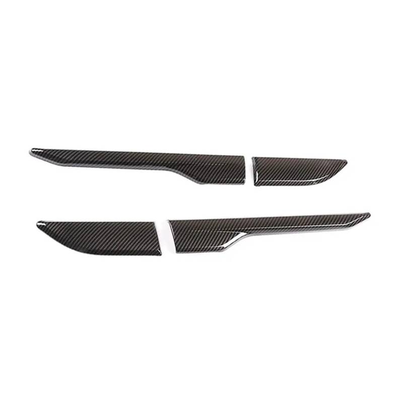 LDFREBCX Kompatibel mit Land Rover Range Rover Evoque 2012-2018 Auto-Kotflügel-Seitenlüftungsauslassabdeckung Schutzverkleidung(Carbon Texture) von LDFREBCX