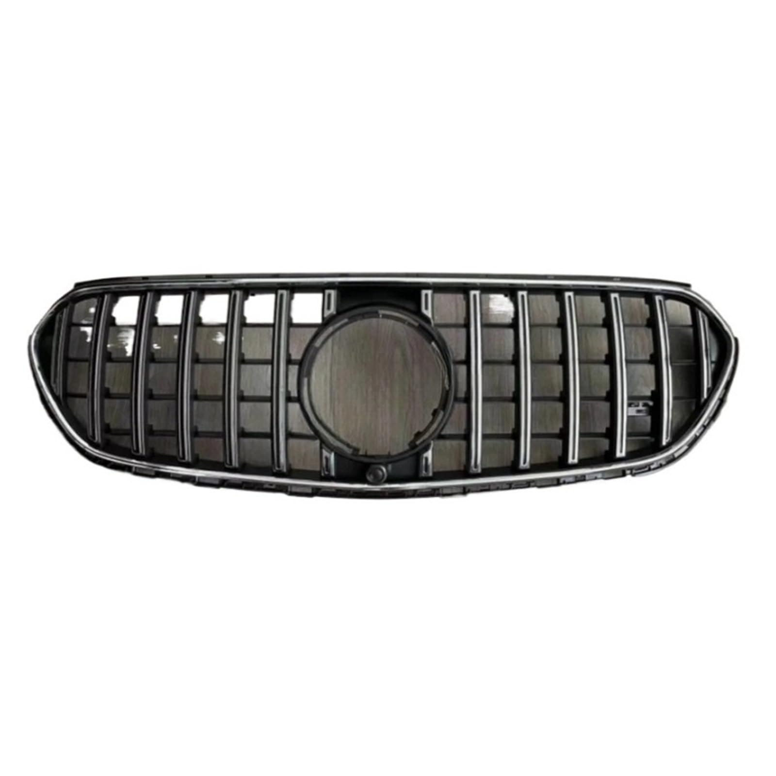 LDFREBCX Kompatibel mit Mercedes Benz GLC-Klasse X254 2023 2024+ GT-Stil Kühlergrill Mesh-Kühlergrillabdeckung Sport Edition Normalversion Auto ändern(Normal Silver) von LDFREBCX