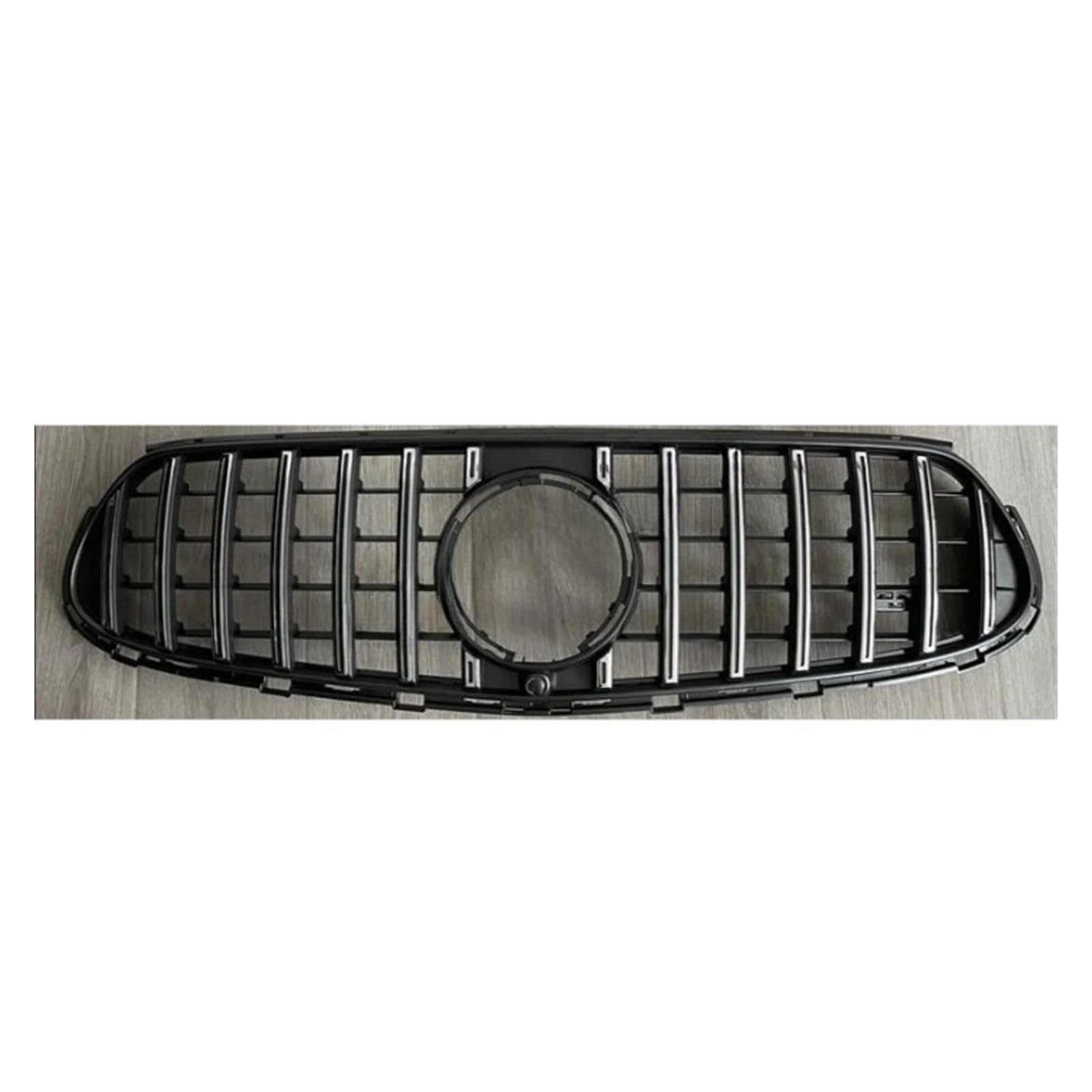 LDFREBCX Kompatibel mit Mercedes Benz GLC-Klasse X254 2023 2024+ GT-Stil Kühlergrill Mesh-Kühlergrillabdeckung Sport Edition Normalversion Auto ändern(Sport Silver) von LDFREBCX