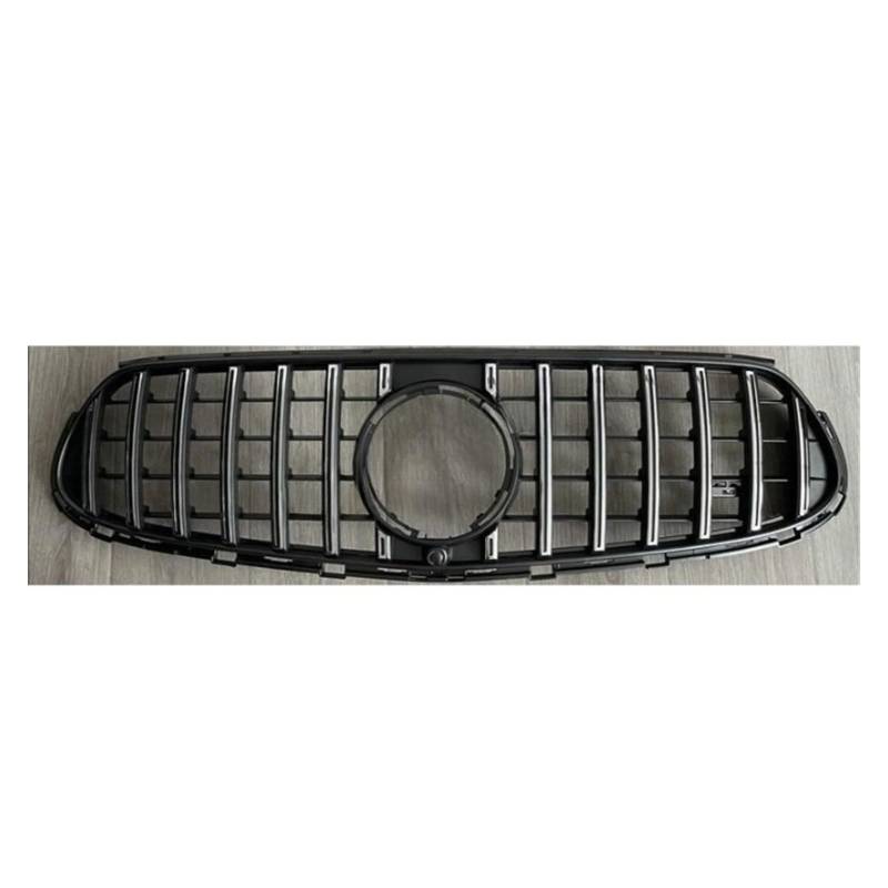 LDFREBCX Kompatibel mit Mercedes Benz GLC-Klasse X254 2023 2024+ GT-Stil Kühlergrill Mesh-Kühlergrillabdeckung Sport Edition Normalversion Auto ändern(Sport Silver) von LDFREBCX