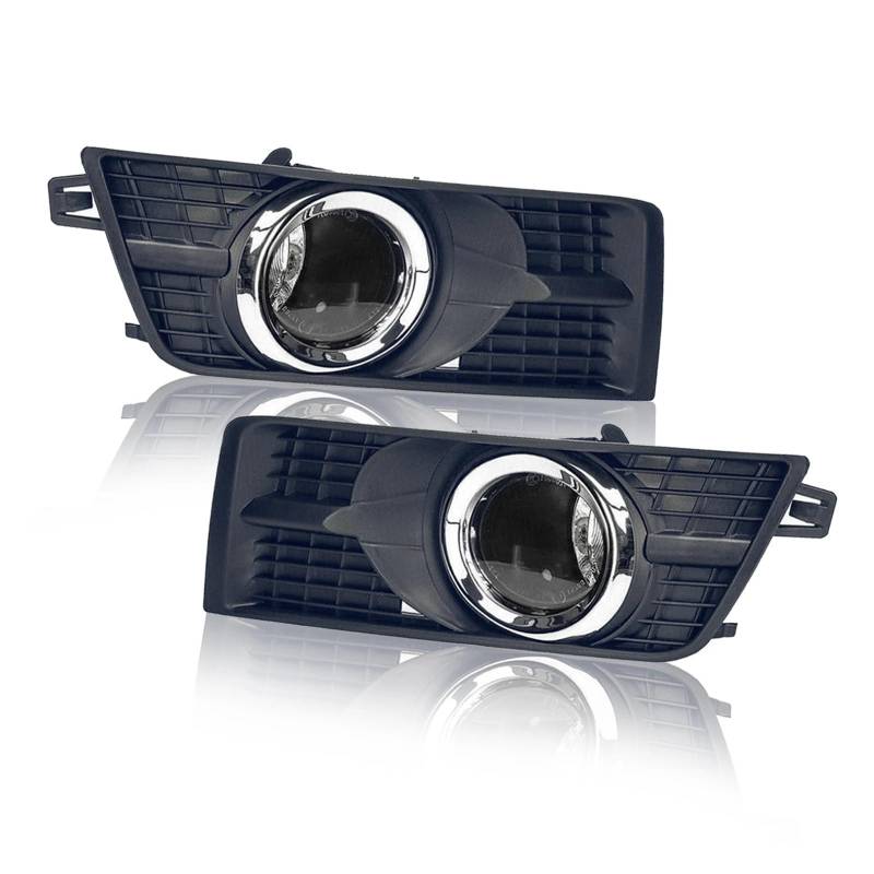 LDFREBCX Komplette Nebelscheinwerfer Stoßstangenlampen mit Schalter + Kabelbaum, kompatibel mit Cadillac SRX for 2010–2016 von LDFREBCX