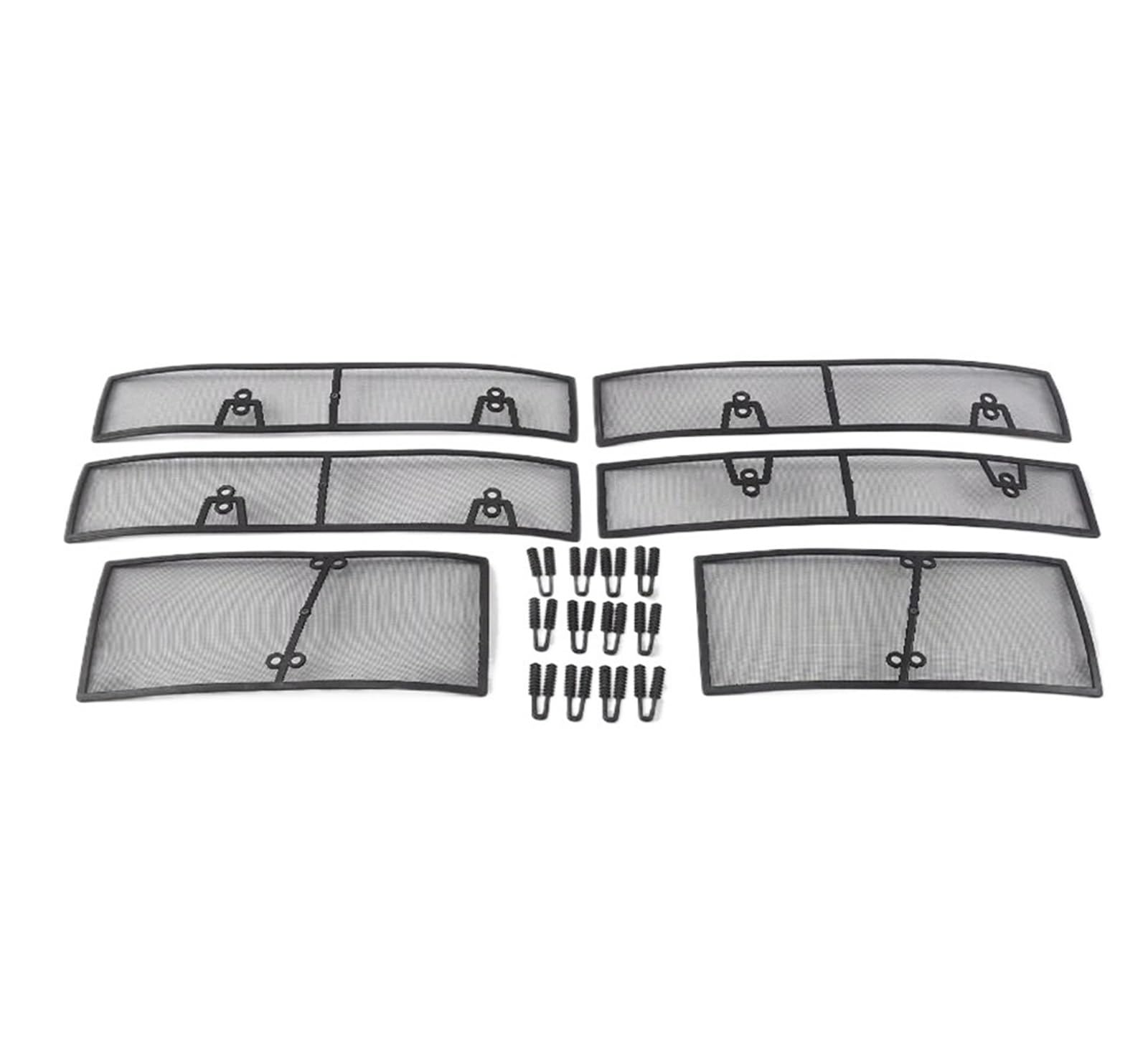 LDFREBCX Kühlergrill Screening Mesh Schutz Abdeckung Kompatibel for VW for 2016-2020 Zubehör Außen Refit(Model A) von LDFREBCX