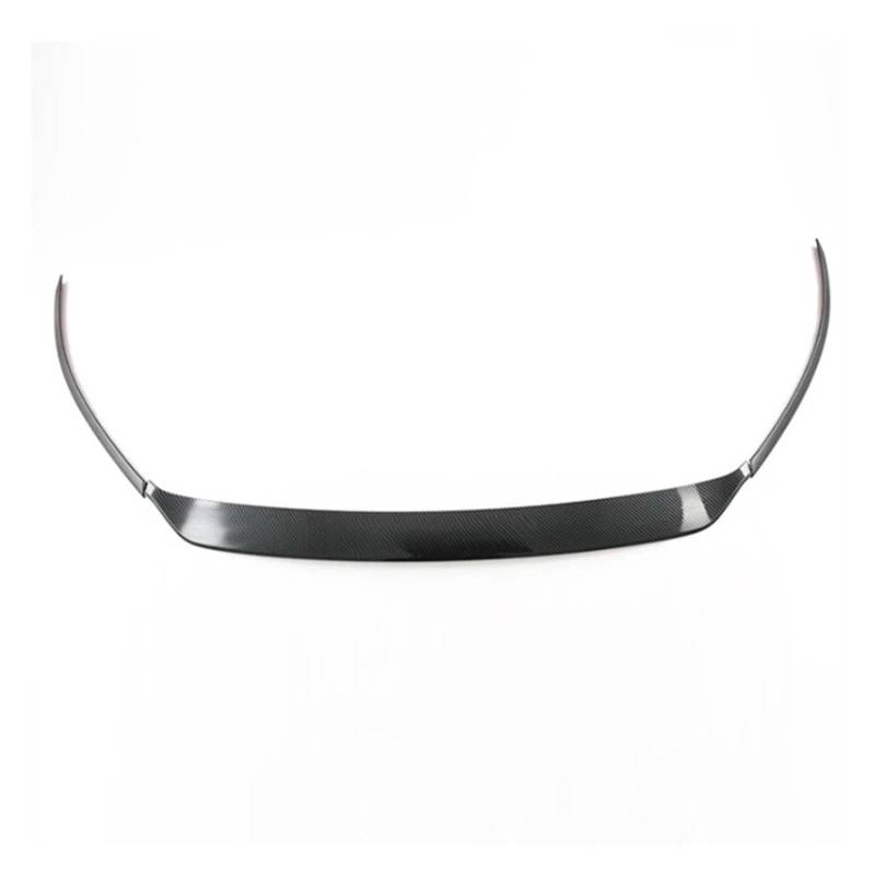 LDFREBCX Kühlergrill dekorative Streifen Kompatibel for BYD Yuan Plus ATTO3 2023 + Helle schwarz Front Gesicht Front haube Lampe augenbraue(Carbon Fiber1) von LDFREBCX