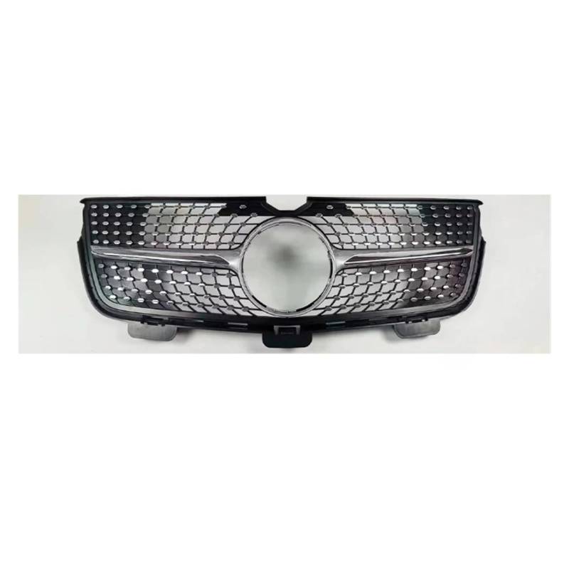LDFREBCX Kühlergrill for die Stoßstange, Gitter, kompatibel mit Mercedes Benz GL X164 2005–2012, kompatibel mit GL320 GL350 GL450 GL550 GL500 Tuning(10-12 Compatible for Diamond Silver) von LDFREBCX