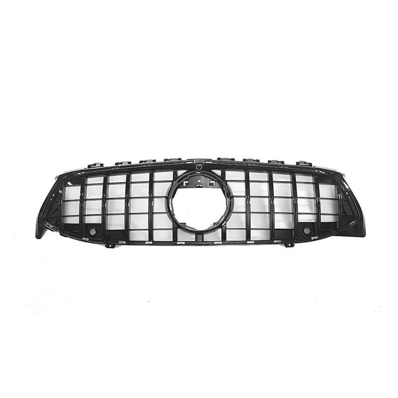 LDFREBCX Kühlergrill kompatibel for Mercedes Benz CLA-Klasse W118 2019.7-2022 GT-Stil Oberes Stoßstangenhaubengitter kompatibel for CLA180 CLA200 CLA45 Grill(Black1) von LDFREBCX