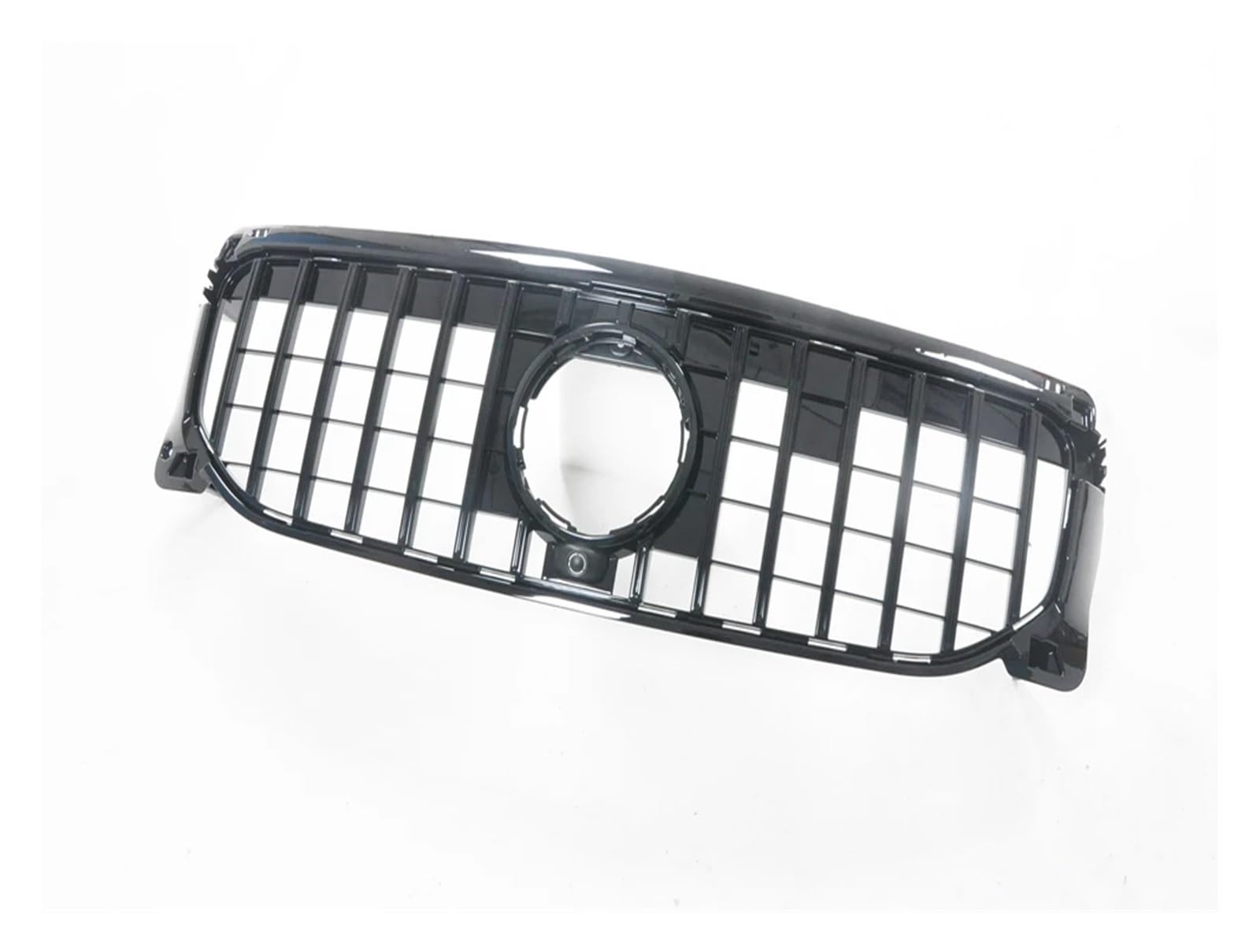 LDFREBCX Kühlergrill kompatibel for Mercedes Benz GLB-Klasse W247 X247 GLB200 2019-2021. Kompatibel for GLB250 GT R Style Oberer Stoßfängerhauben-Netzgrill(Black1) von LDFREBCX