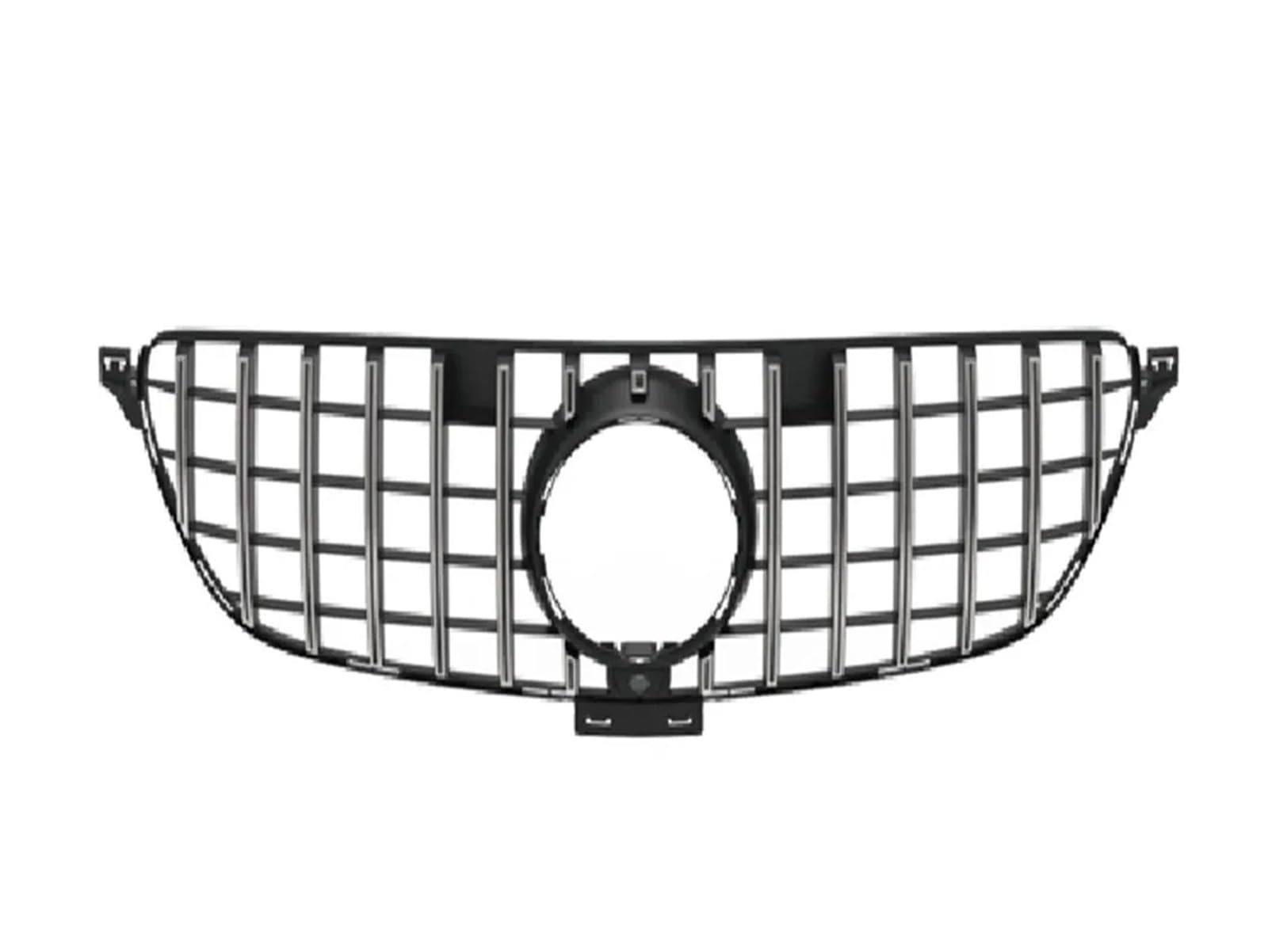 LDFREBCX Kühlergrill kompatibel for Mercedes Benz GLE-Klasse W166 W292 2015–2019 Coupe GT GLE350 GLE400 GLE500 Stoßstangenhaubengitter(Silver1) von LDFREBCX
