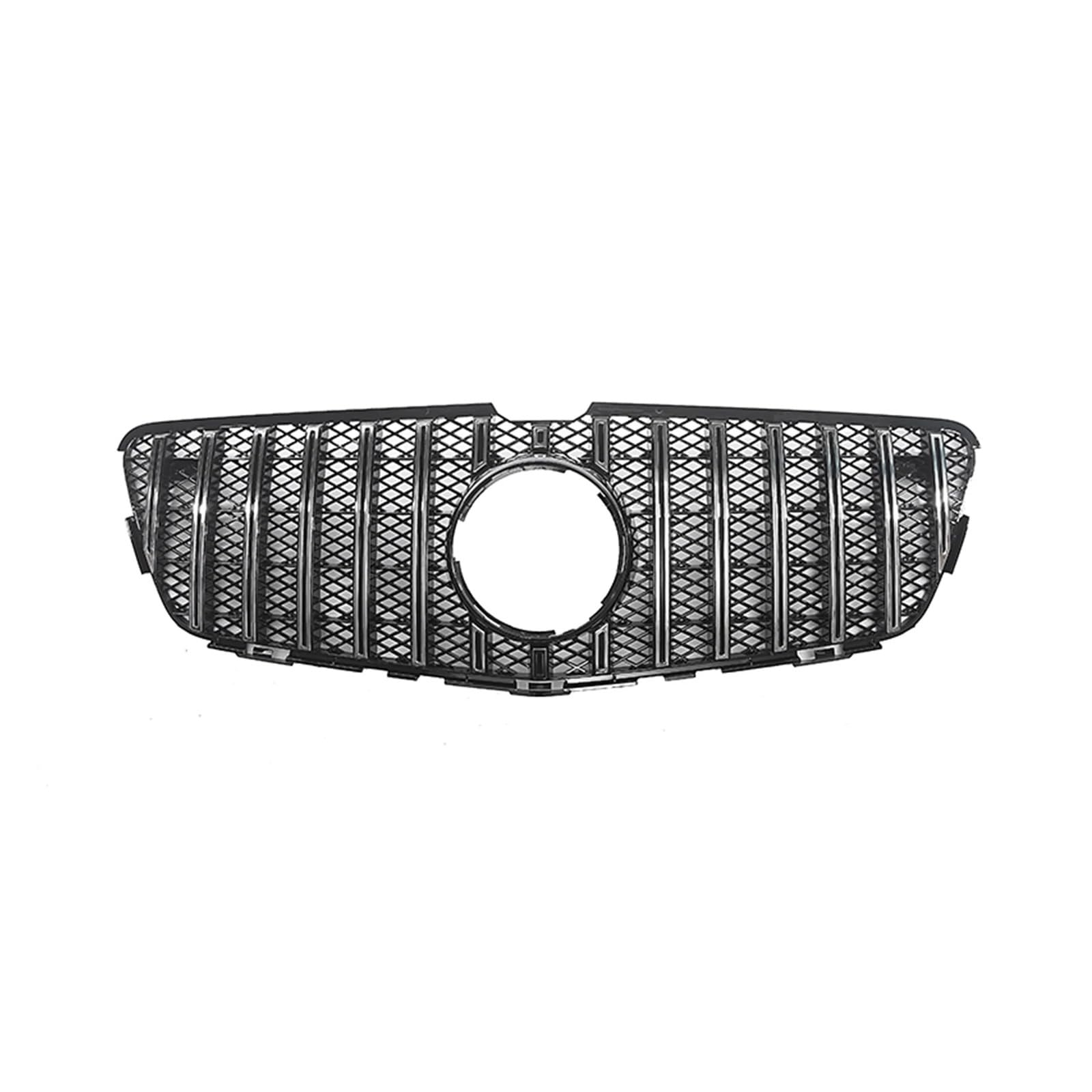 LDFREBCX Kühlergrill kompatibel for Mercedes-Benz R-Klasse W251 R300 R320 R500 R280 2010–2017 GT Obere Stoßstange Haube Mesh Grill(Silver1) von LDFREBCX