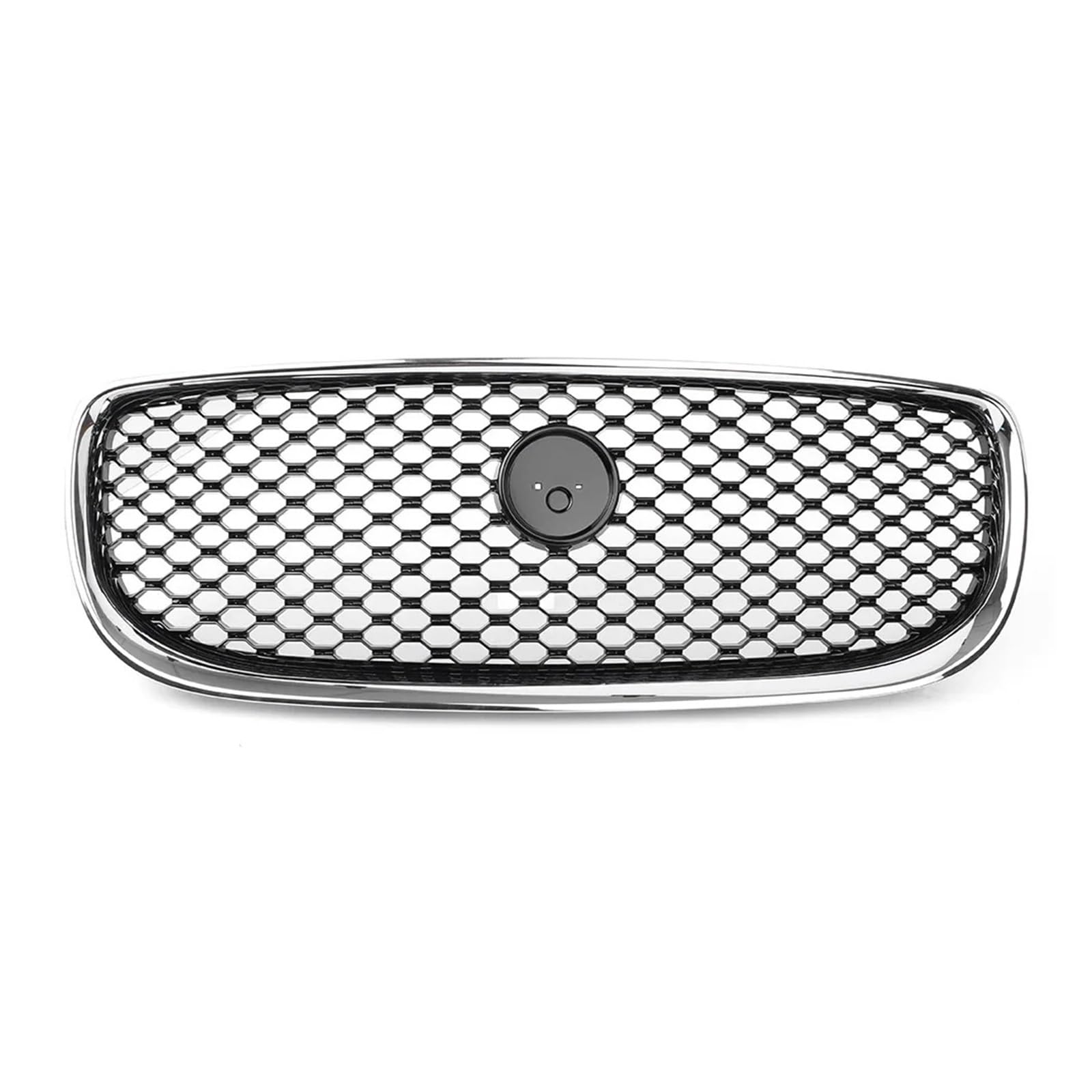 LDFREBCX Kühlergrills kompatibel for Jaguar XE for 2015–2018, Kühlergrill vorne, oberer Stoßstangengrill, Schwarzchrom, Autozubehör mit Emblem LDFREBCX Kühlergrills kompatibel for Jaguar XE for 2015–2018, Kühlergrill vorne, oberer Stoßstangengrill, Schwarzchrom, Autozubehör mit Emblem von LDFREBCX