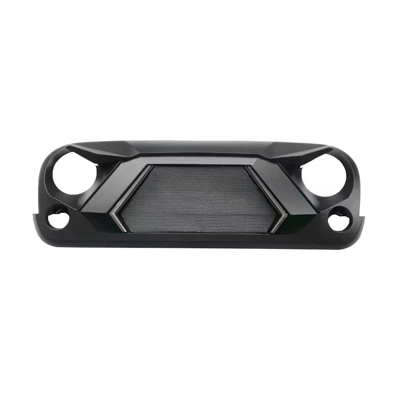 LDFREBCX Modifizierter Kühlergrill, kompatibel mit Gladiator JT, Frontkühlergrill mit LED-Licht, Stoßstangennetzabdeckung, Renngrills, kompatibel mit Jeep Wrangler JK JL 2007–2023(Compatible for JK) LDFREBCX Modifizierter Kühlergrill, kompatibel mit Gladiator JT, Frontkühlergrill mit LED-Licht, Stoßstangennetzabdeckung, Renngrills, kompatibel mit Jeep Wrangler JK JL 2007–2023(Compatible for JK) von LDFREBCX