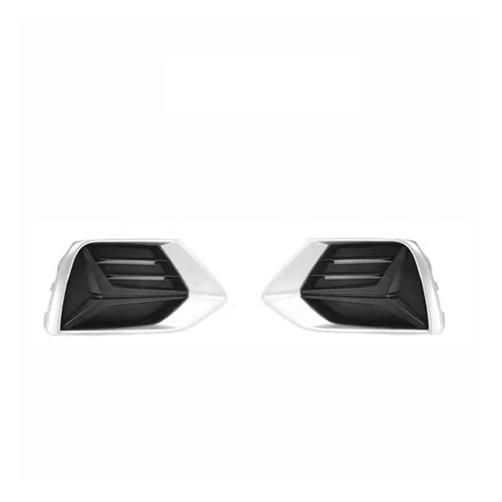 LDFREBCX Nebel Lampe Trimmen Lünette Abdeckung Kompatibel for Audi Q3 2019-2022 Auto Front Stoßstange Nebel Lampe Kühlergrill Schutz(1 Pair) von LDFREBCX