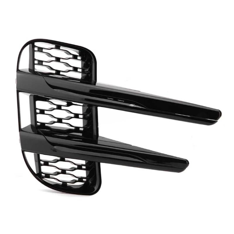 LDFREBCX Nebelscheinwerferabdeckung, Grill, Scheinwerferleisten, Verkleidung, kompatibel mit Land Rover Range Rover Evoque 2019 2020 2021, Nebelscheinwerfergitter(Black Right) von LDFREBCX