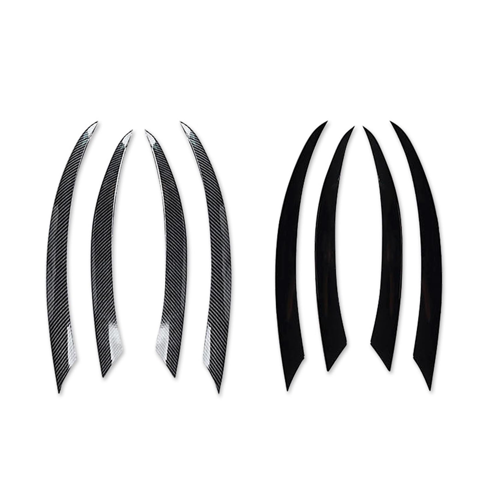 LDFREBCX Nebelscheinwerferabdeckung Kompatibel for Mercedes Benz C-Klasse W205 C180 C200 C250 C260 C300 2015-2018 Carbon Fiber Frontstoßstangenspoiler(Carbon Fiber) von LDFREBCX
