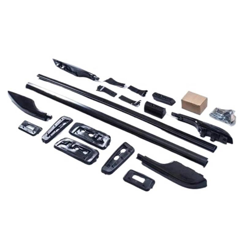 LDFREBCX OE-Dachträger, Dachträger, Gepäckschiene, kompatibel mit Toyota Land Cruiser 200 V8 LC 200 LC200 FJ200 2008–2021, Silber oder schwarz(Black Color) von LDFREBCX